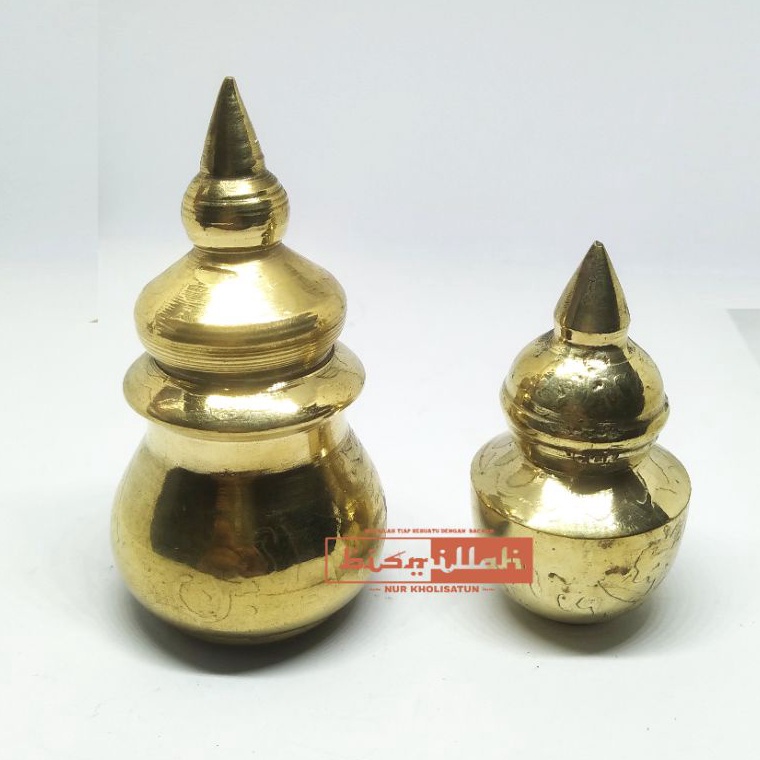 KODE X43U Barang Antik Wadah Kuningan Asfatul Besar Dan Kecil