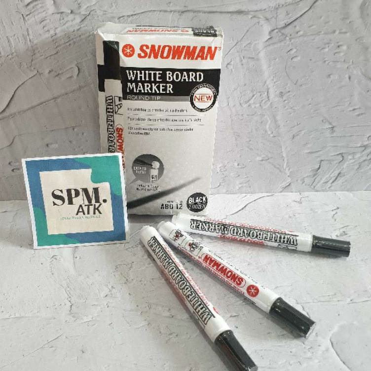 

Spidol Whiteboard Snowman ABG12 KODE I9R4