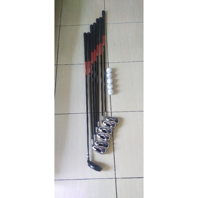 termurah stik golf second jack nicklaus Vmax iron set driver putter