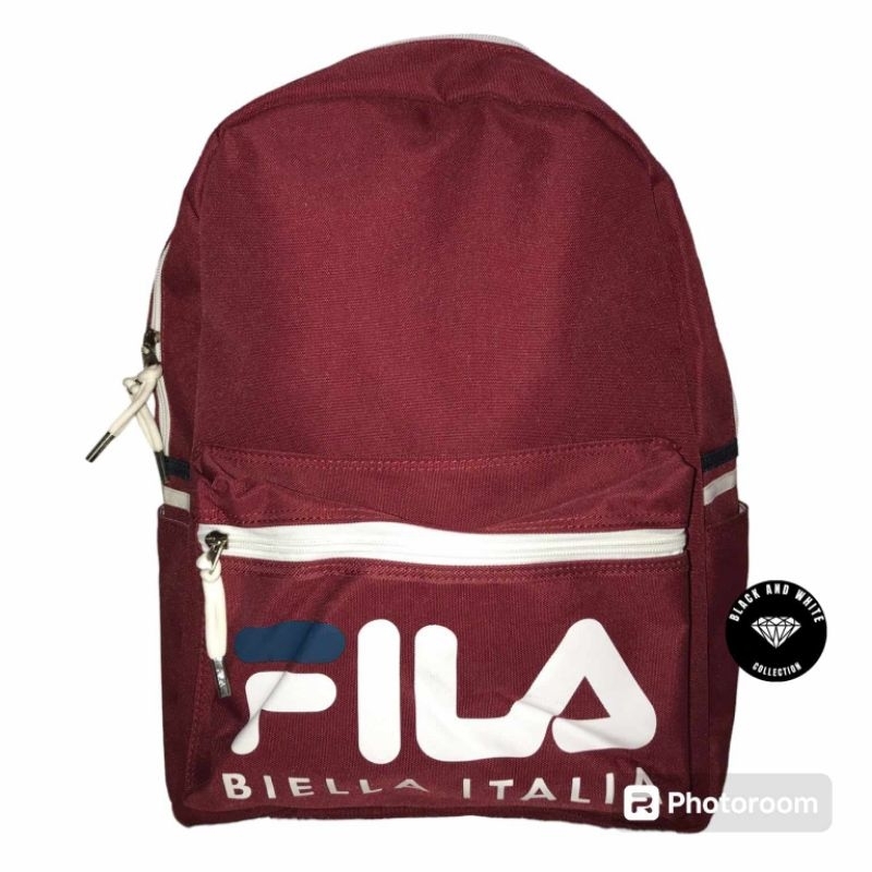 FILA BACKPACK/FILA BIELLA ITALIA BACKPACK/ TAS RANSEL FILA/TAS SEKOLAH/TAS KULIAH