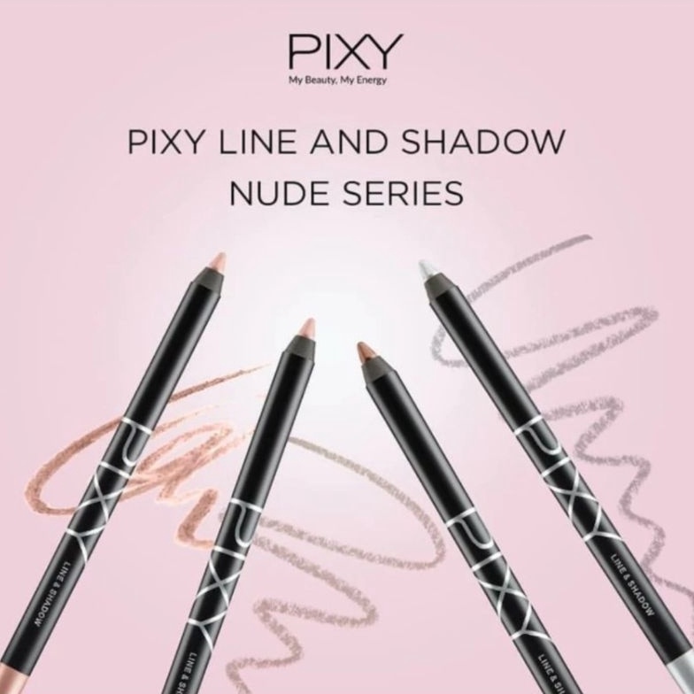 KODE O53D Pixy Line And Shadow Pencil Eyeliner  Eyeshadow Warna