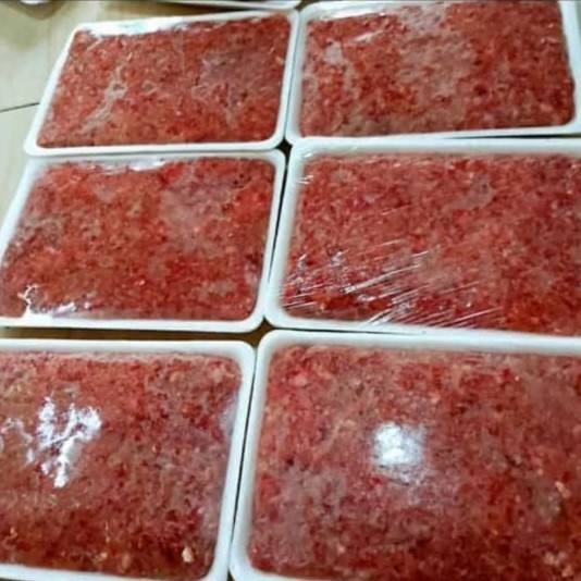 

Daging sapi daging giling 95 cl kemasan 250 gram minced beef