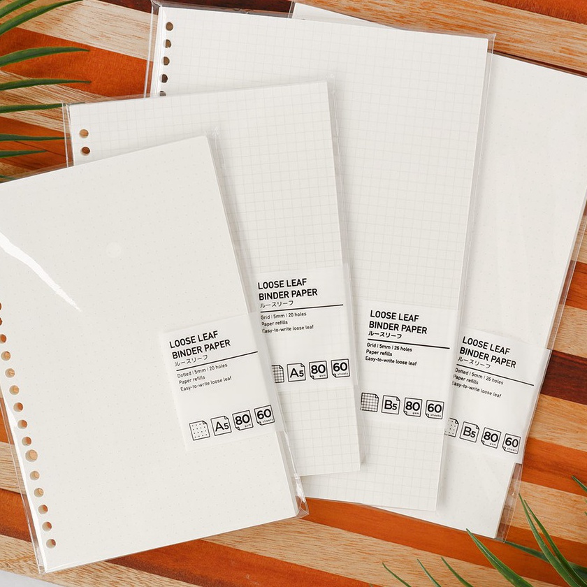 

Premium Panmomo Loose Leaf Binder Paper CREATIV