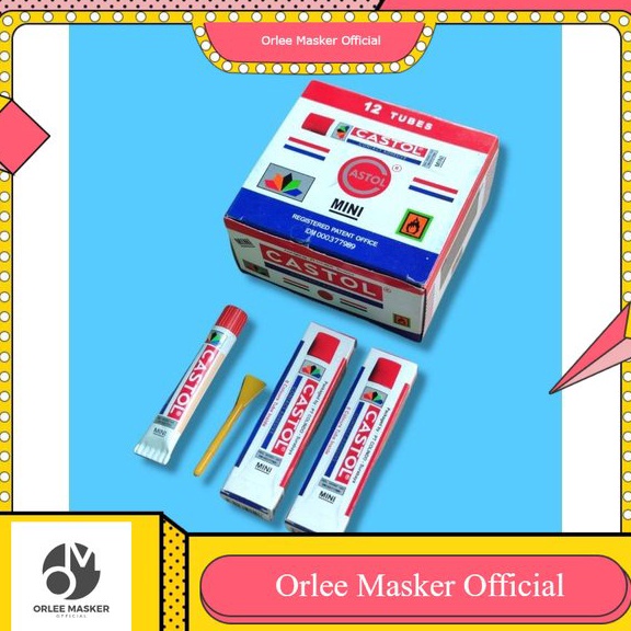 

LEM CASTOL MINI ORIGINAL 1 LUSIN ISI 12 PCS DUS untuk penyimapanan dan jual lagi KODE E1G6