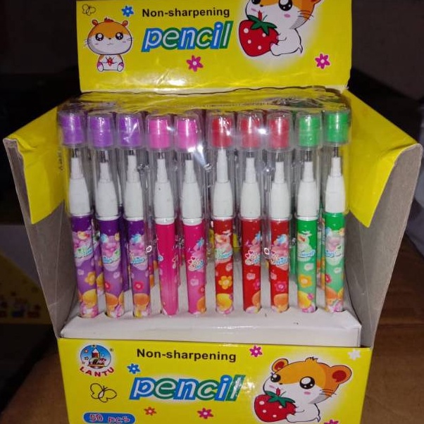 

Pensil bensia lantu sambung stip gambar random isi 5 pcs KODE F3P6