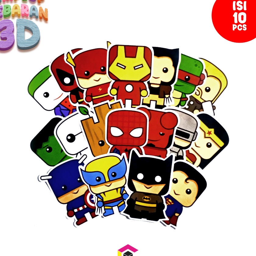

FG2 Amplop Lebaran 3D Viral Karakter Super Hero Amplop THR Unik Lucu isi 1pcs CALDERA DIGITAL PRINTING
