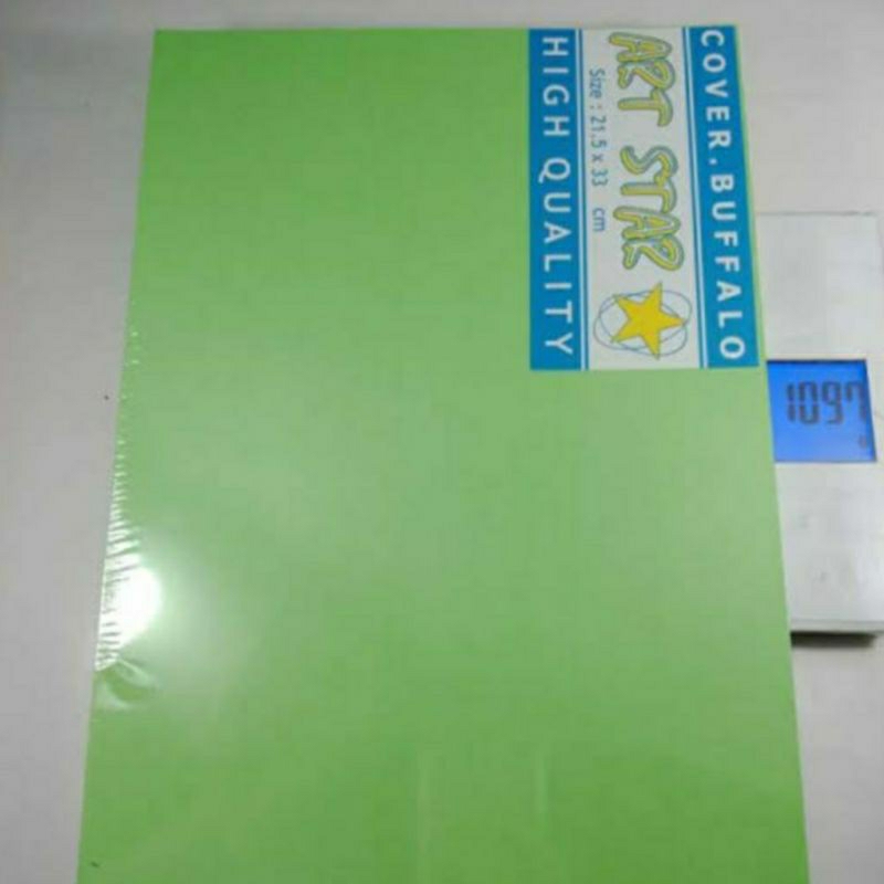 

Kertas buffalo warna hijau f4 10 lembar