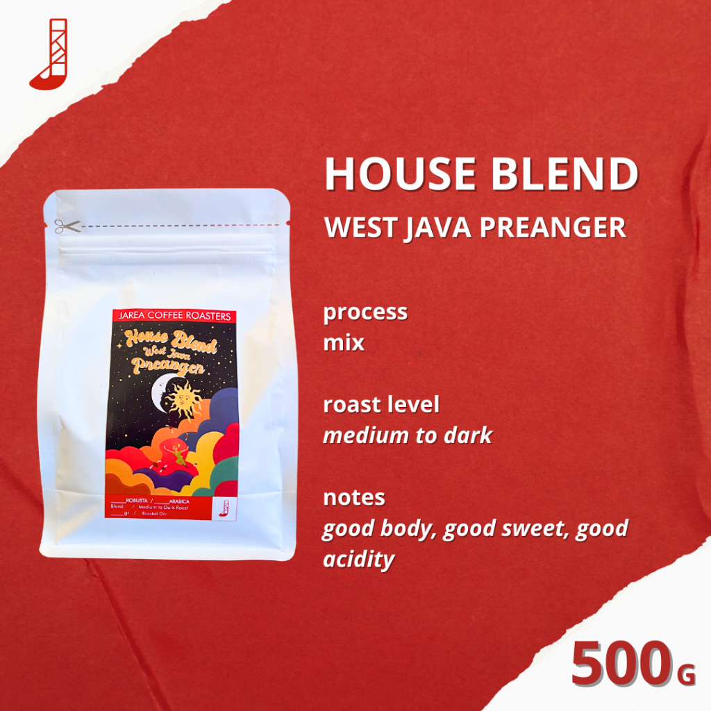 

Kopi House Blend Java Preanger 500gr