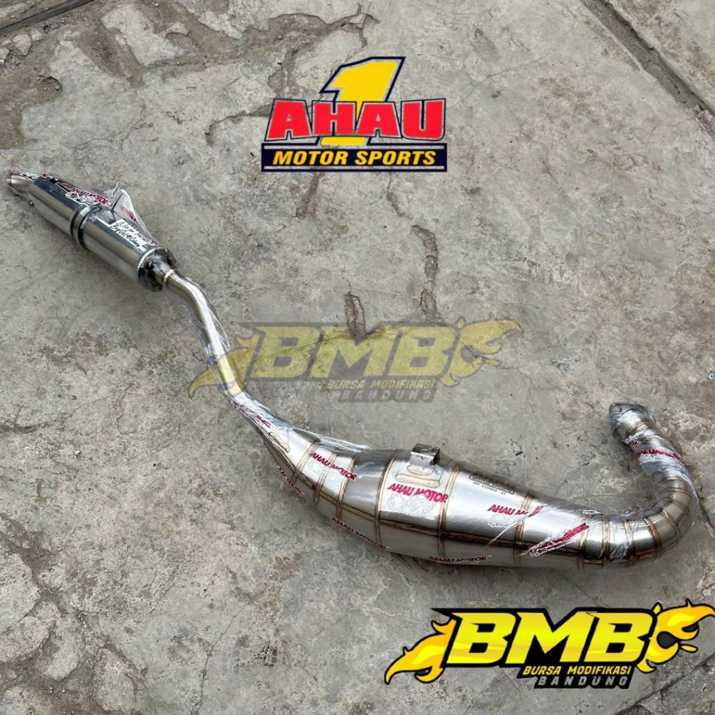 KNALPOT AHAU1 NINJA SS/R/RR STAINLESS STEEL BIG VOLUME Ahau one