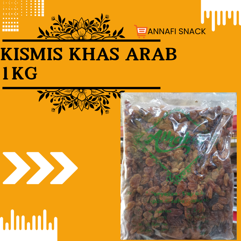 

KISMIS 1KG KHAS ARAB