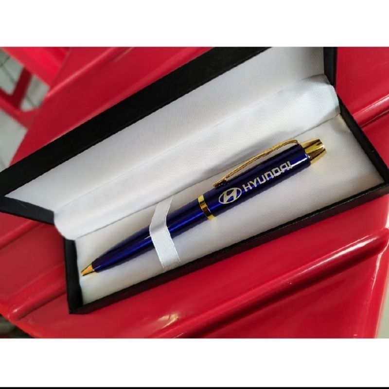

Bulpoint Parker Metal Blue Doff Clip Gold Free Grafir Nama/Logo + Box Exclusive