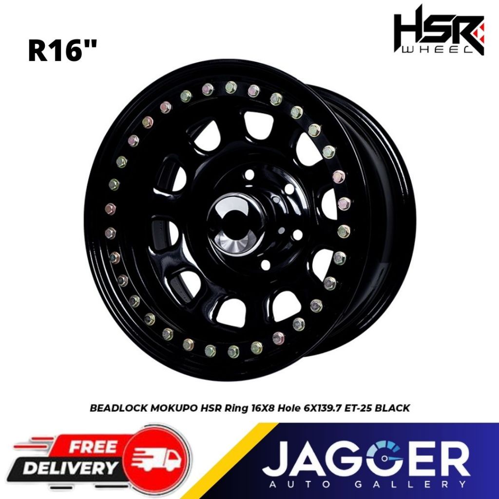 Velg kaleng mobil baut 6 hilux, hartop, panther touring, triton, strada ring 16 lebar 8inc
