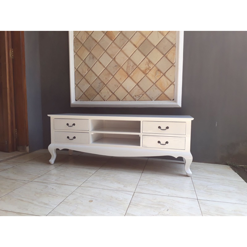 BUFEY MEJA TV MINIMALIS MAHONI DUCO