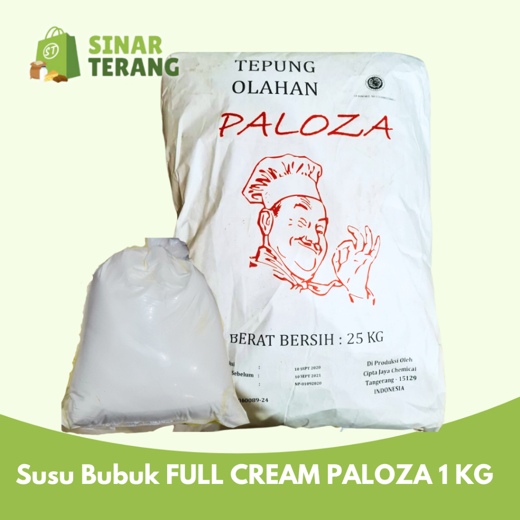 

susu bubuk full cream PALOZA 1 KG untuk kue & roti bukan vatpro 1KG