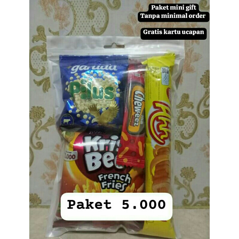 

mini gift / mini hampers murah / snack mini ulang tahun