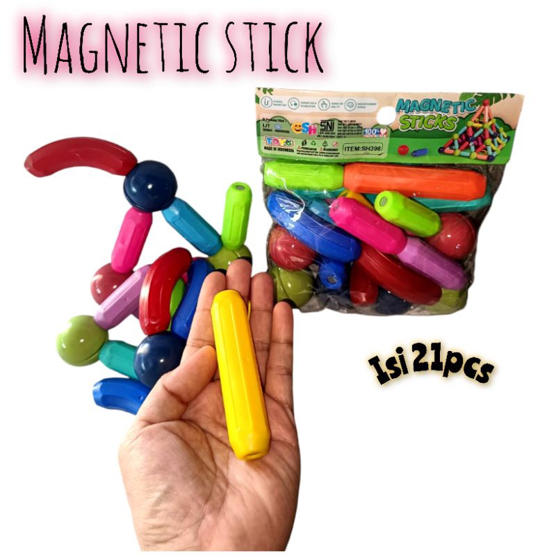 Magnetic stick mainan edukasi mainan anak