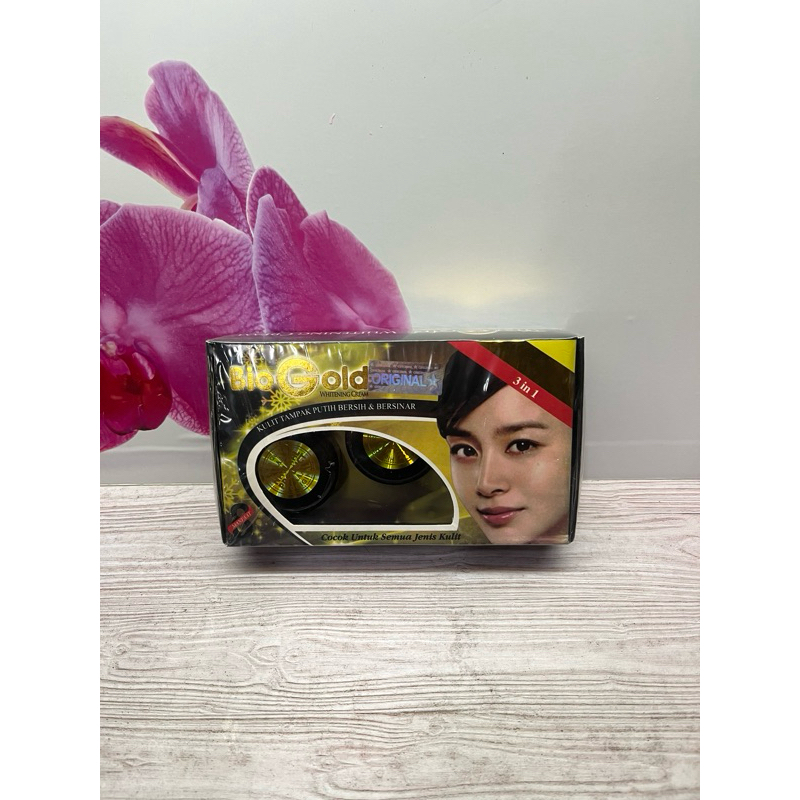 Paket cream biogold 3in1