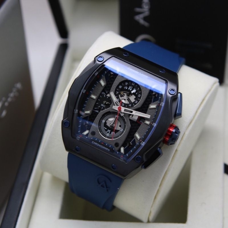 ORIGINAL jam tangan pria Alexandre Christie AC 6608 / AC6608 / 6608 Garansi resmi.