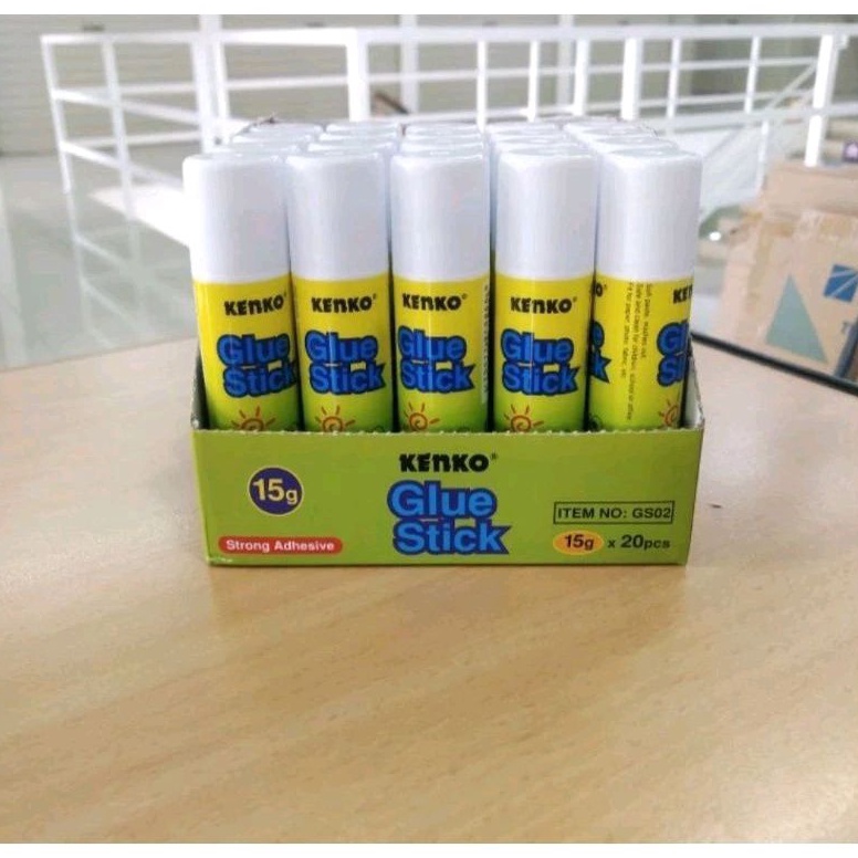 

Glue stick Lem stick kenko 15gr 1pak2pcs KODE A4J5