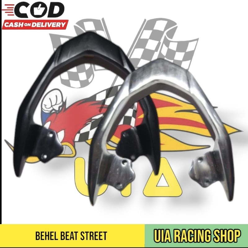 Behel Beat Fi Behel Motor Beat Street Begel Beat Fi Street 2017-2020 - Hitam