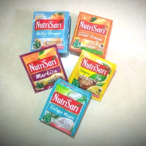 

Nutrisari Sachet 14gr Random Varian Rasa Buah