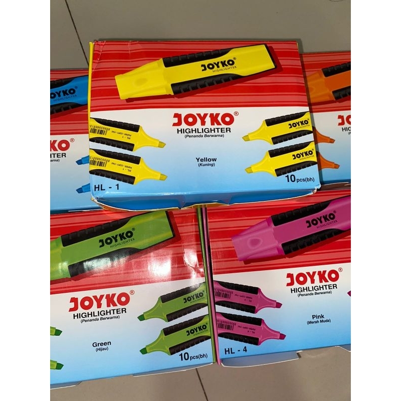 

STABILO JOYKO KUNING, HIJAU, BIRU, PINK, ORANGE