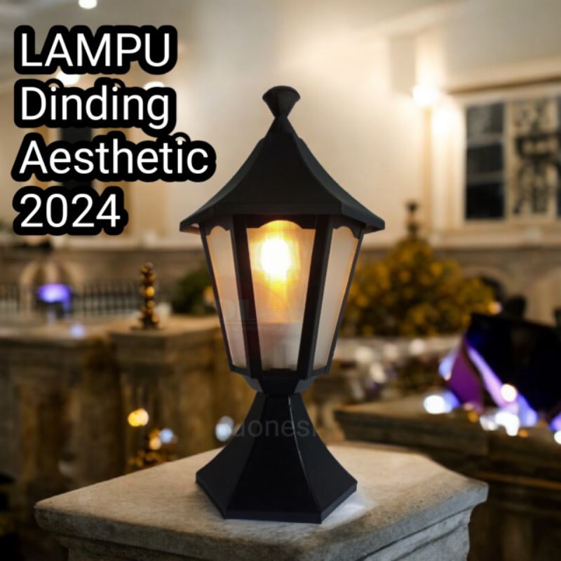 Lampu pilar klasik penghias pagar rumah lampu minimalis rumah