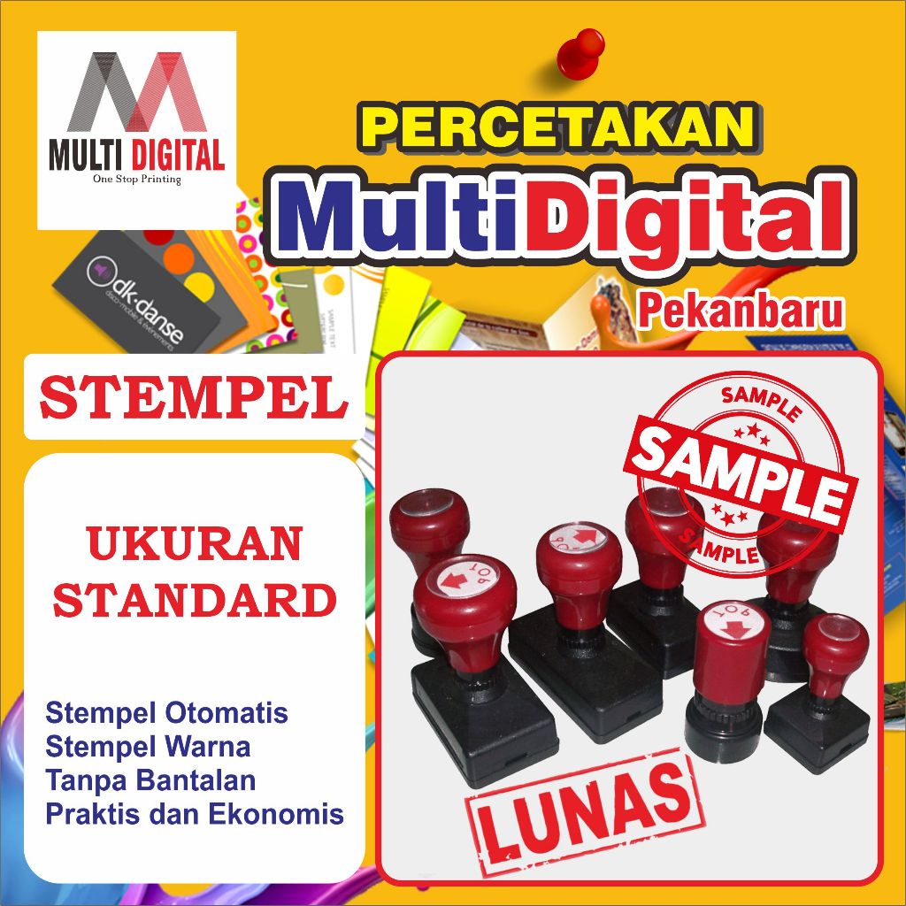 

Stempel Otomatis Ukuran Standard