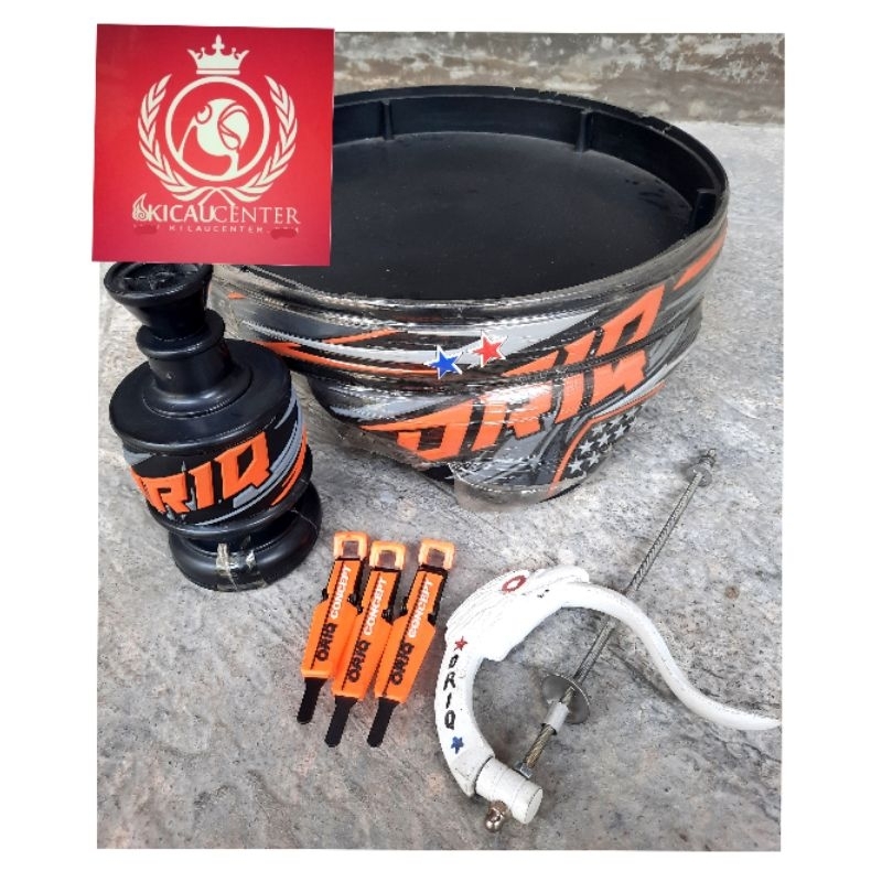 TEBOK LOVEBIRD KARET 3D ORIQ JAYA