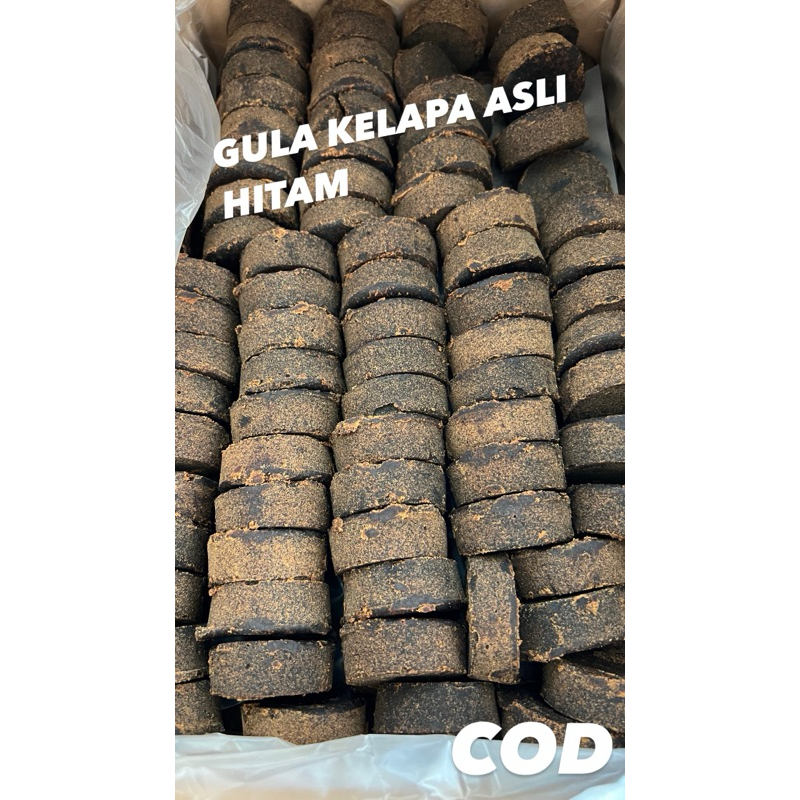 

GULA KELAPA HITAM ASLI 500 GR