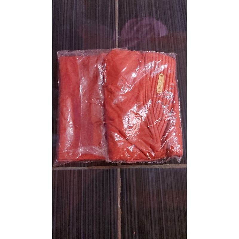 Hijab instan Bergo jersey pet tebal pet standart hijab anak komplit