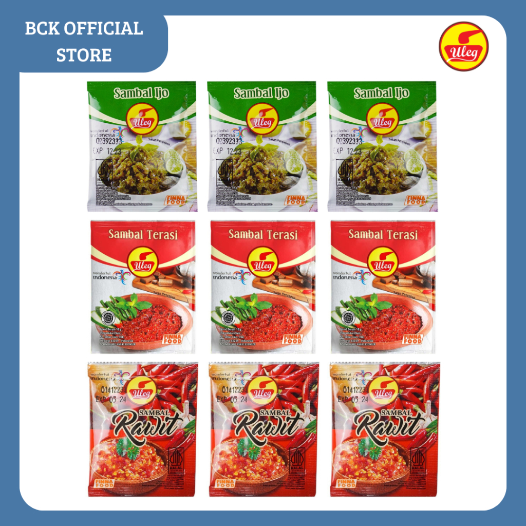 

Uleg Sambal Instan 10x20gr (1Pack)