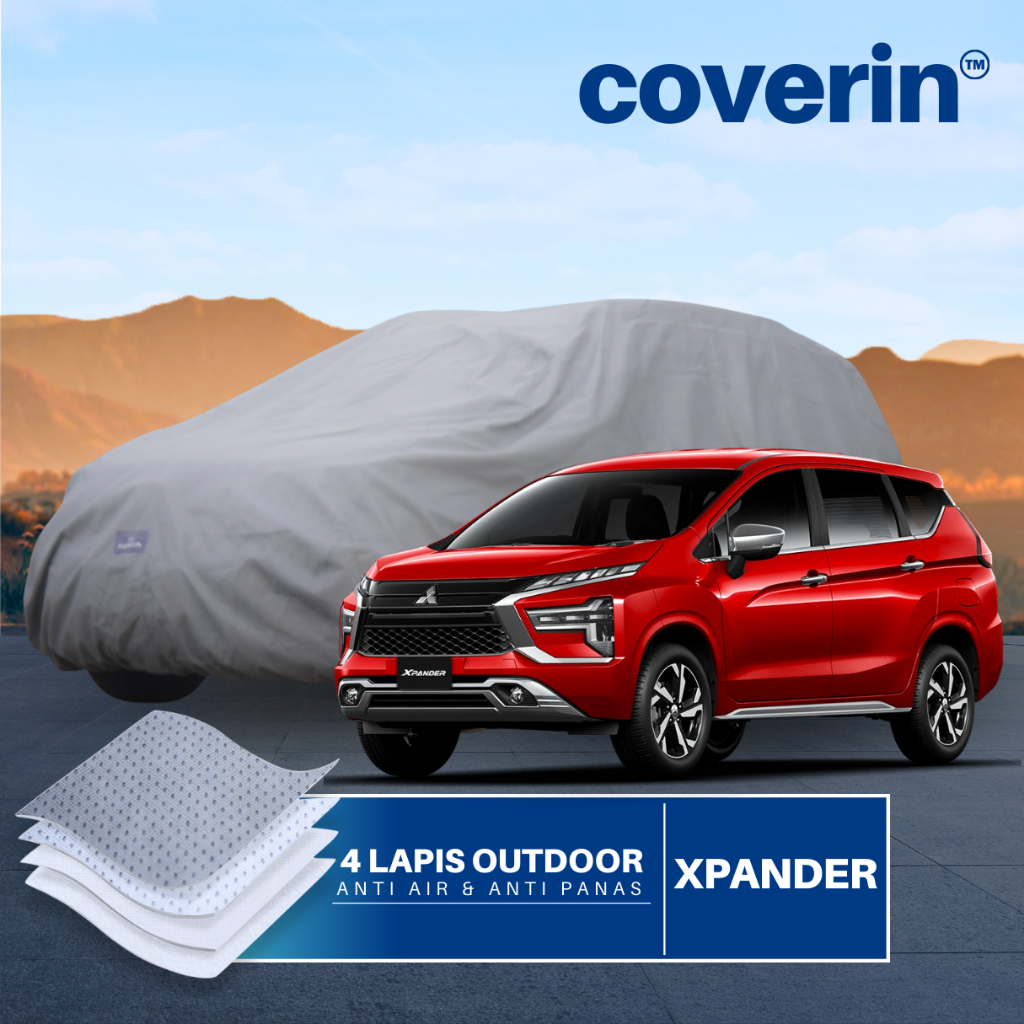 4 Lapis Body Cover Mobil Xpander Sarung Mobil Xpander Outdoor