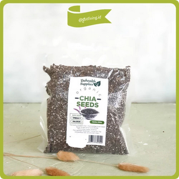 

Organic Black Chia Seed Biji Chia Premium
