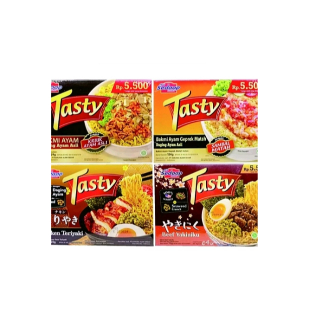 

Mie Sedaap Tasty Bakmi Ayam 1 Dus