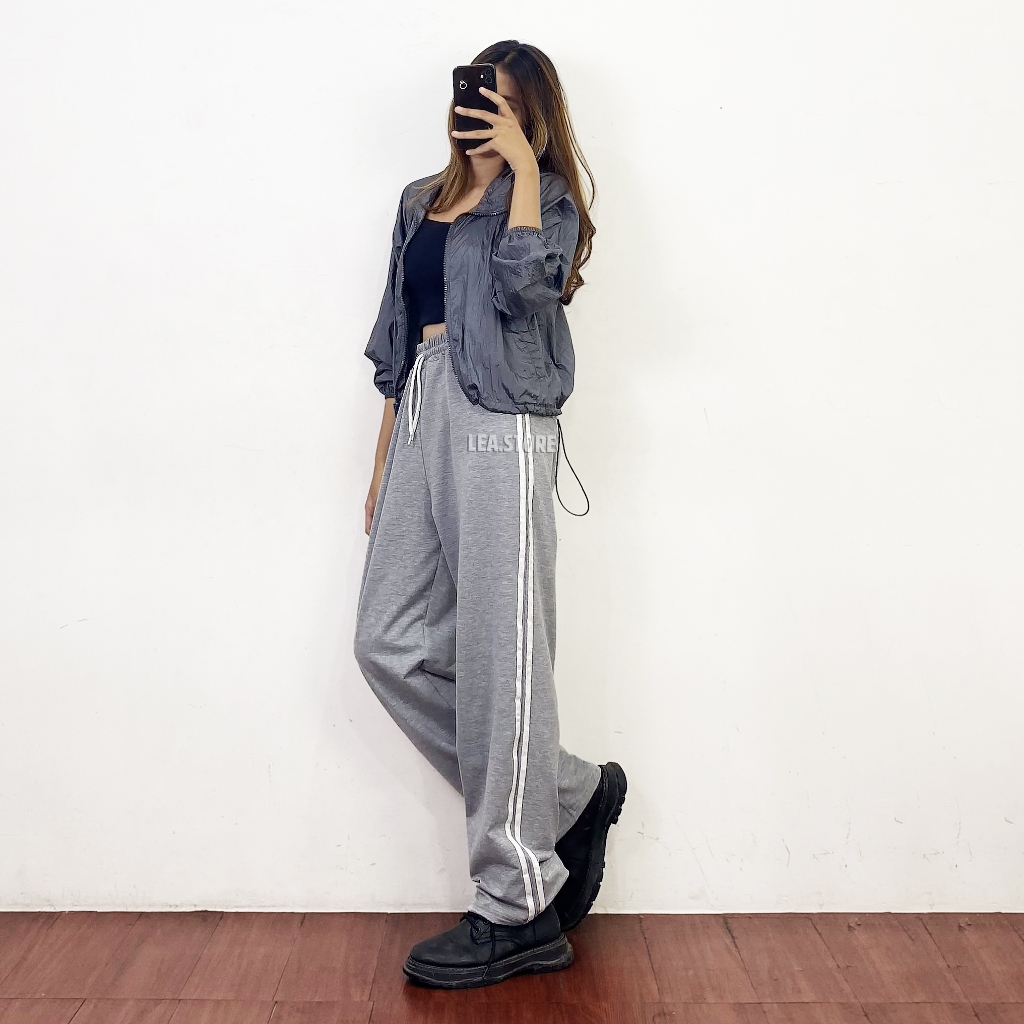 BLAIRE SIDELINE PANTS // CELANA JOGGER WANITA // LEA STORE