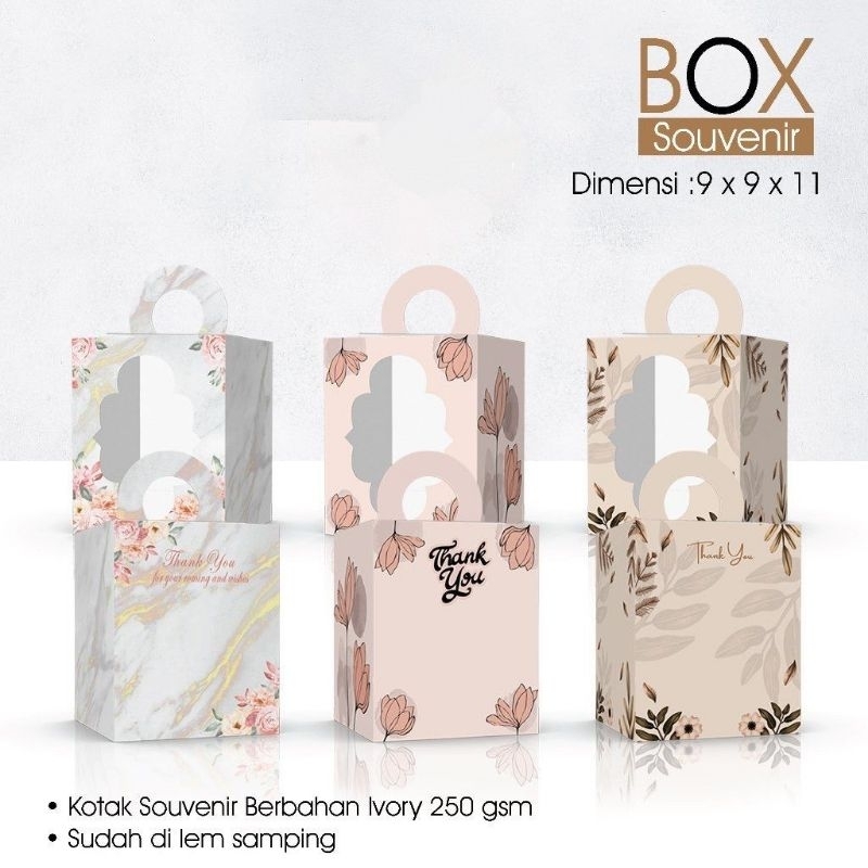 

Paperbox 9 x 9 x 11 cm Ivory (Min Order 5 Pcs)