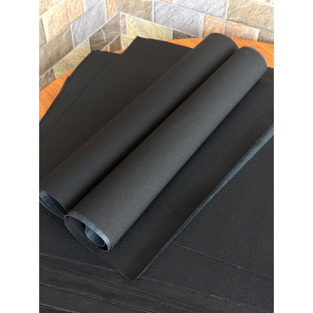 Lembaran Kulit jok polos sarung Jok Motor Fiz R Amplas / pasir kain kulit jok motor polos amplas hit