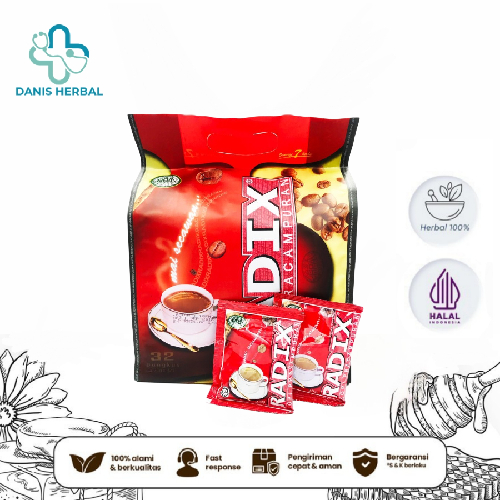 

RADIX KOPI PRACAMPURAN PREMIX COFFEE 32 SACHETS HPA