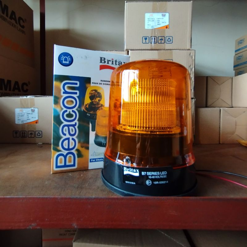 Lampu Rotary Rotator Blitz Led Rotari 24 Volt Truck Light Kilat Kedip Mobil 3 Warna Warning