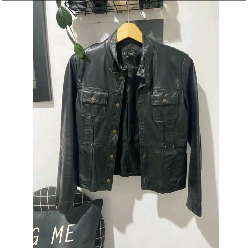 jaket kulit/leather jacket