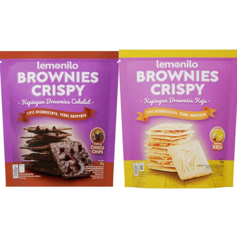 

LEMONILO BROWNIES CRISPY COKLAT & KEJU 35G