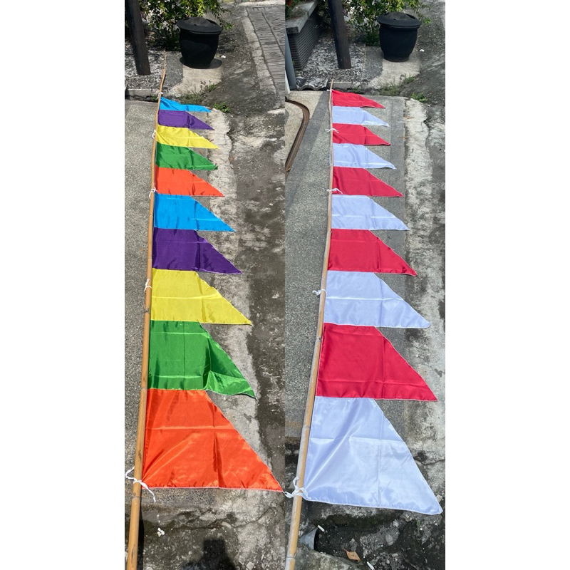 Umbul umbul penjor panjang 4 meter