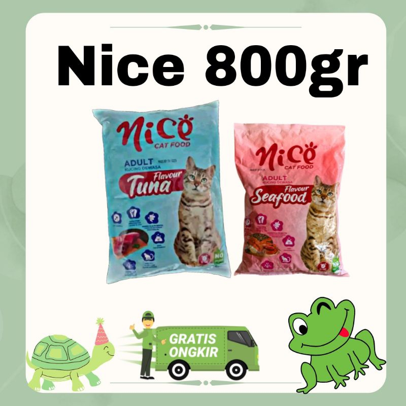 Nice Makanan Kucing 800gr Pakan Kucing Nice