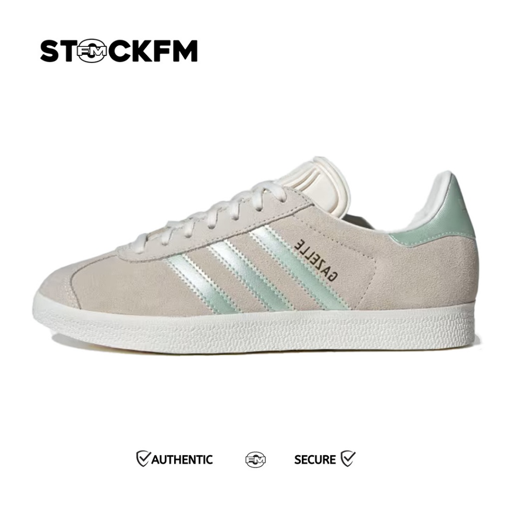 Adidas Gazelle Off White Linen Green (IG4398) Original