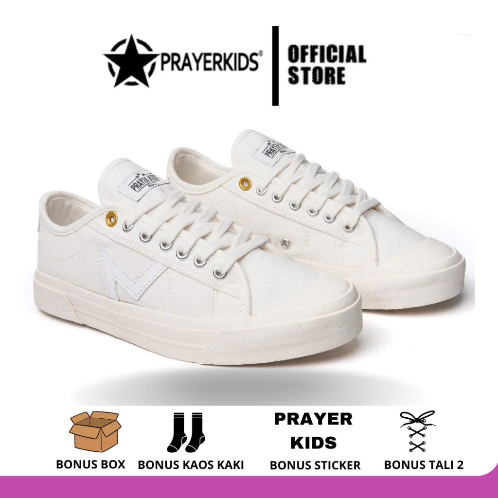 Prayer kids Sepatu Unisex Kecot 02 Ox Off White Termurah Original