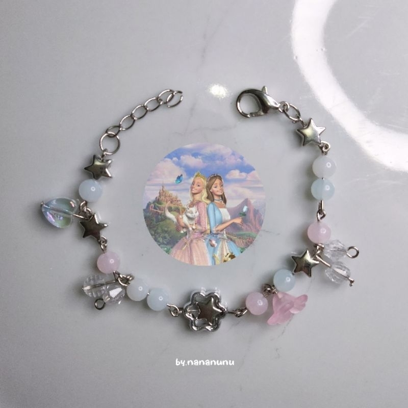 gelang rantai barbie anneliese & erika gelang manik manik gelang aesthetic