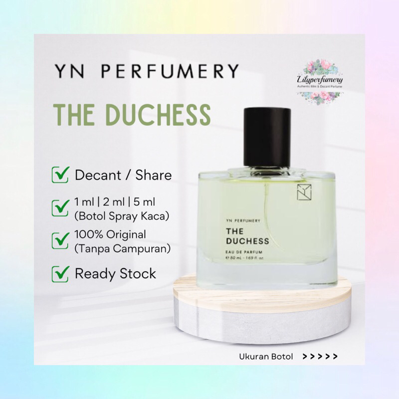 Parfum Decant / Share YN PERFUMERY THE DUCHESS EDP 1 ml | 2 ml | 5 ml (Authentic Only)