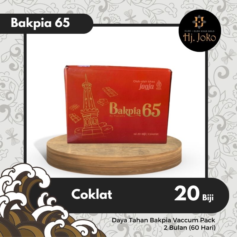 

Bakpia Pathok 65 Rasa Coklat (Isi : 20 Biji)