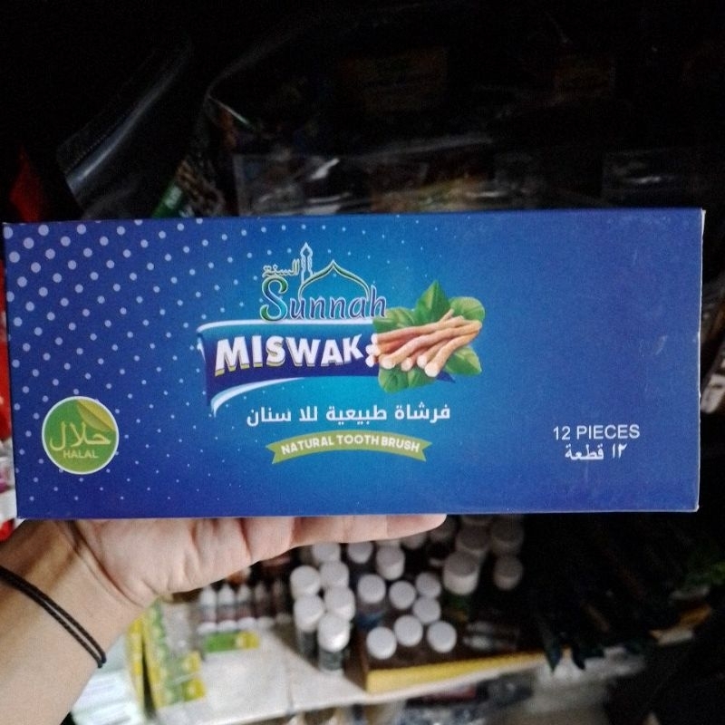 Siwak As sunnah (non holder) 1 Box isi 12 pcs